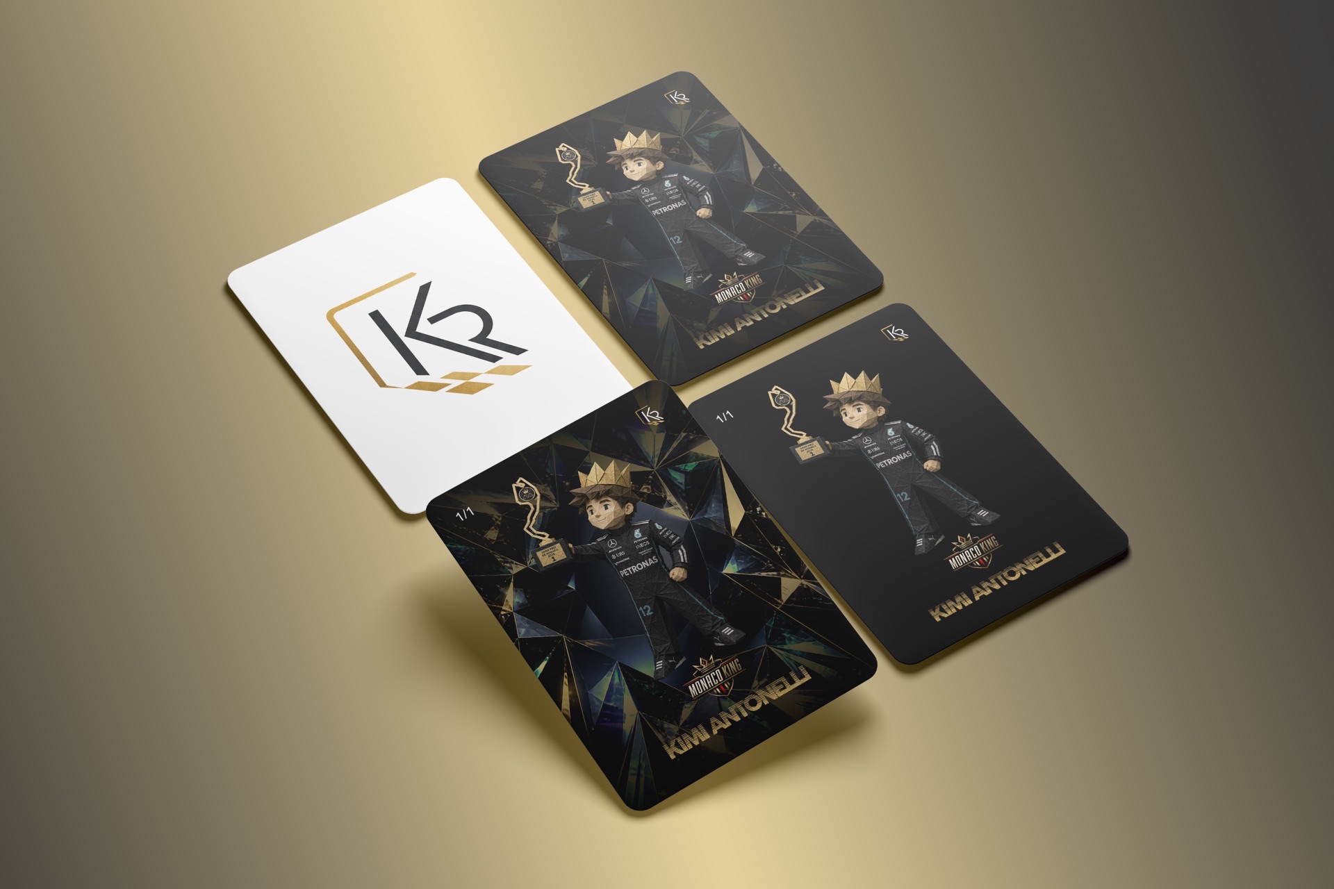 PAPERJUNKIEZ King of Monaco collectible art cards